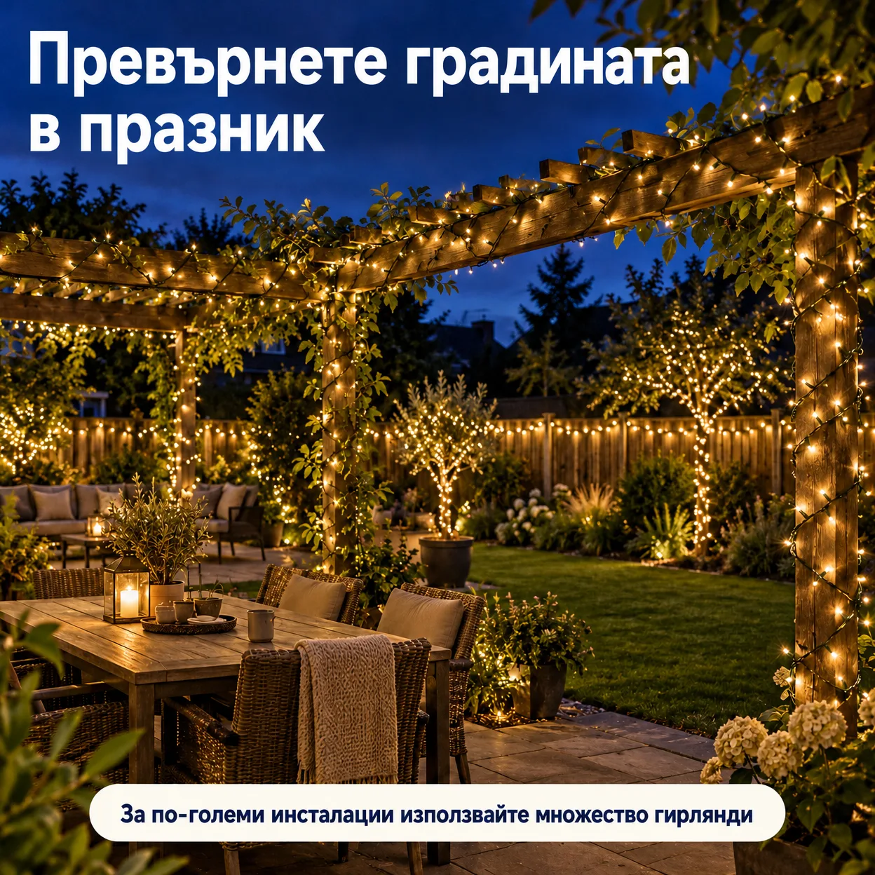 100mLL Празнична светлинна верига - Image 5
