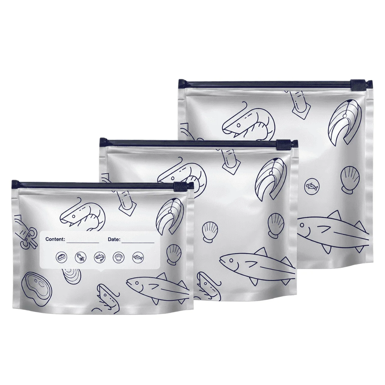 Пликове за съхранение на храна (15+15 БЕЗПЛАТНИ), FreshBags - Image 2
