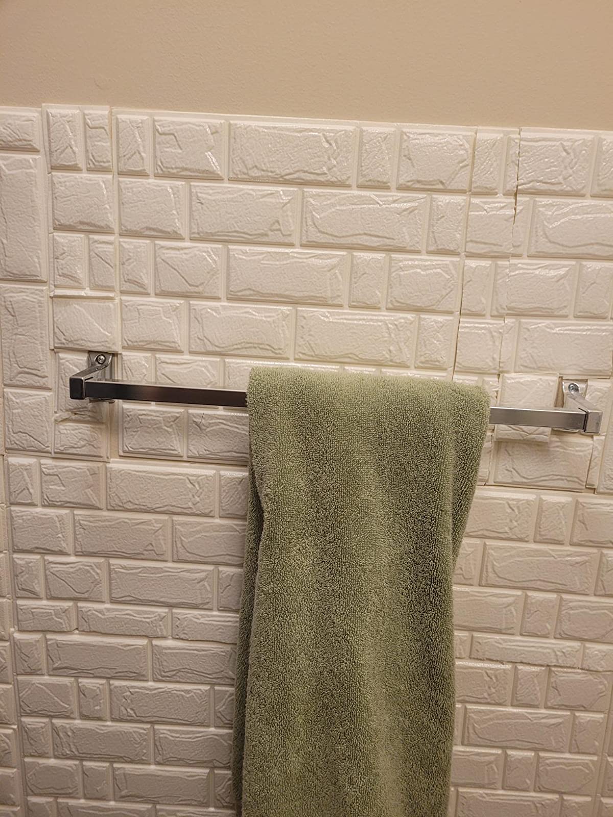 3DBrickWall, триизмерни стикери за стена с тухлен ефект (5 бр.) - Image 7