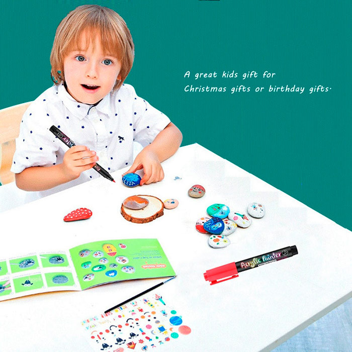 AcrylicMarkers, акрилни маркери (24 бр.) - Image 4