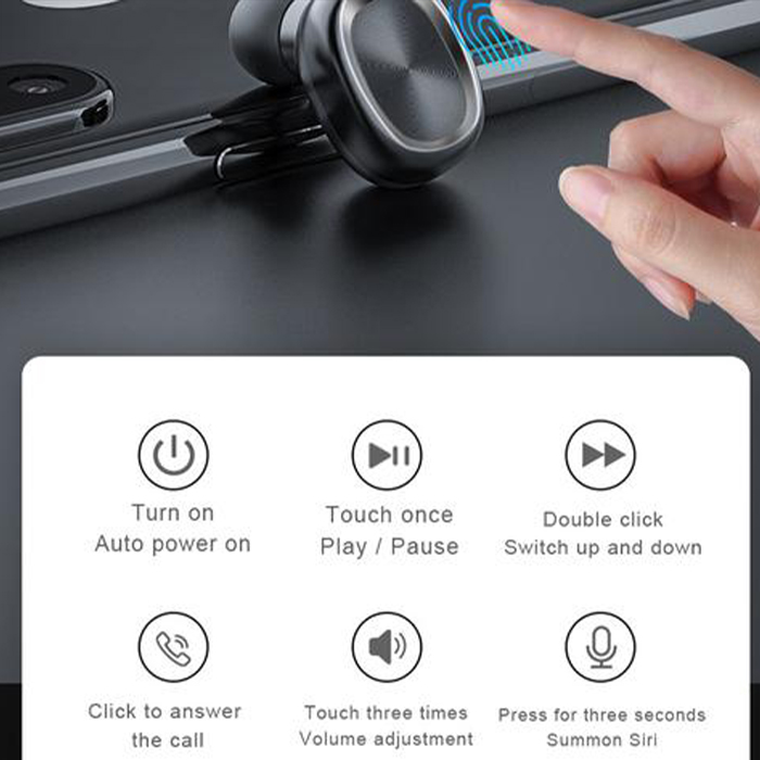 AudioInfinity, водоустойчиви безжични Bluetooth слушалки със зарядна станция - Image 7
