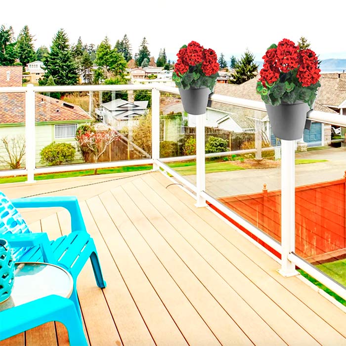 BalconyPots, балконски цветни саксии (2 броя) - Image 5