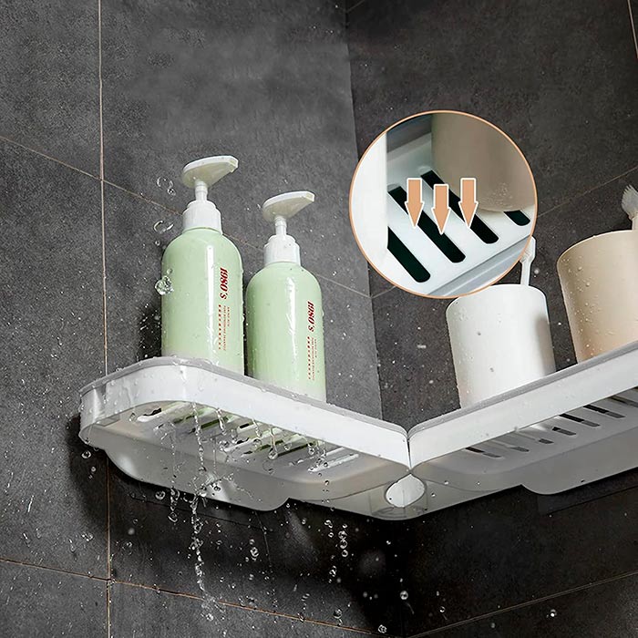 BathroomShelf, рафт за баня, който може да се монтира на 90° или 180° - Image 6
