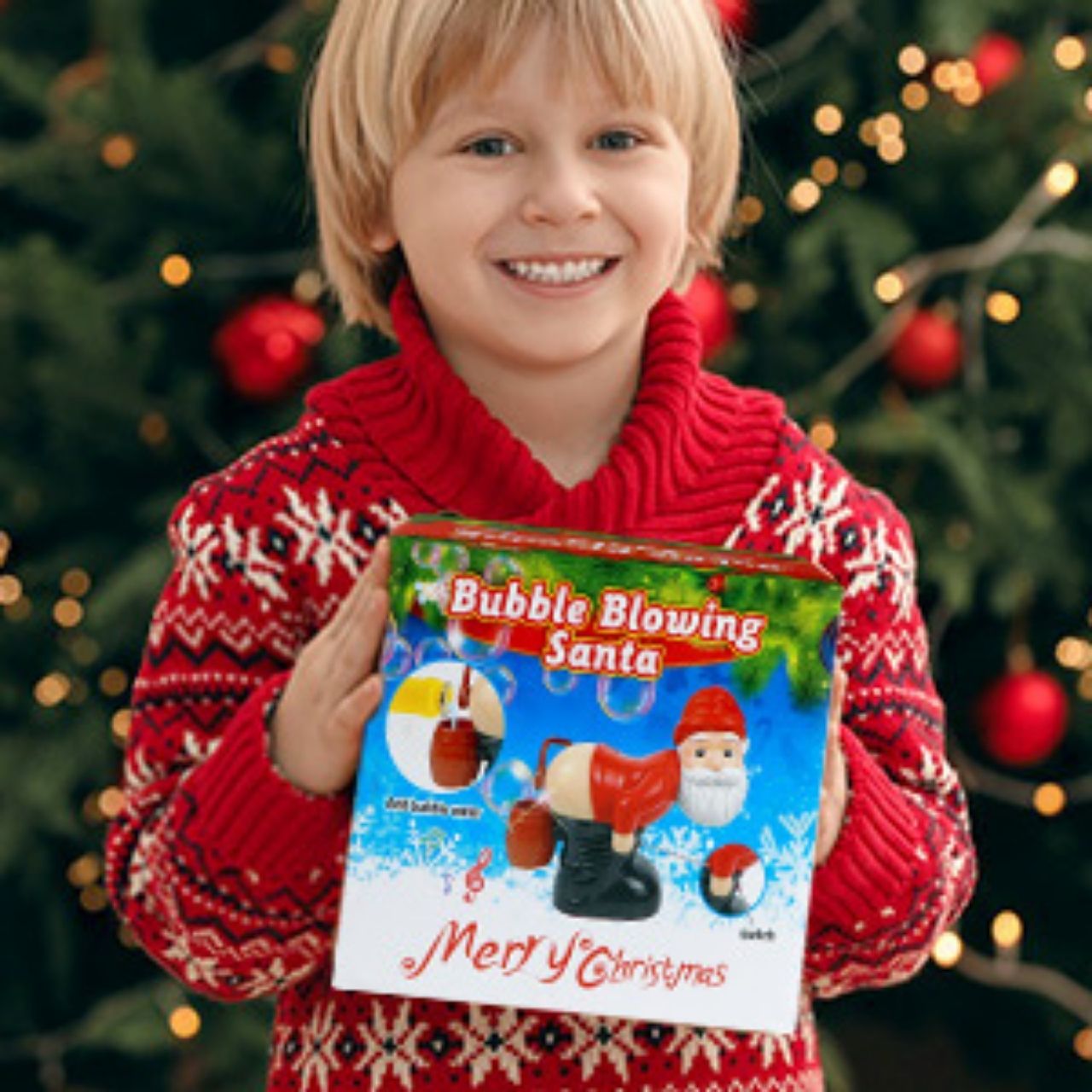BlowSanta, играчка за сапунени мехури Дядо Коледа - Image 6