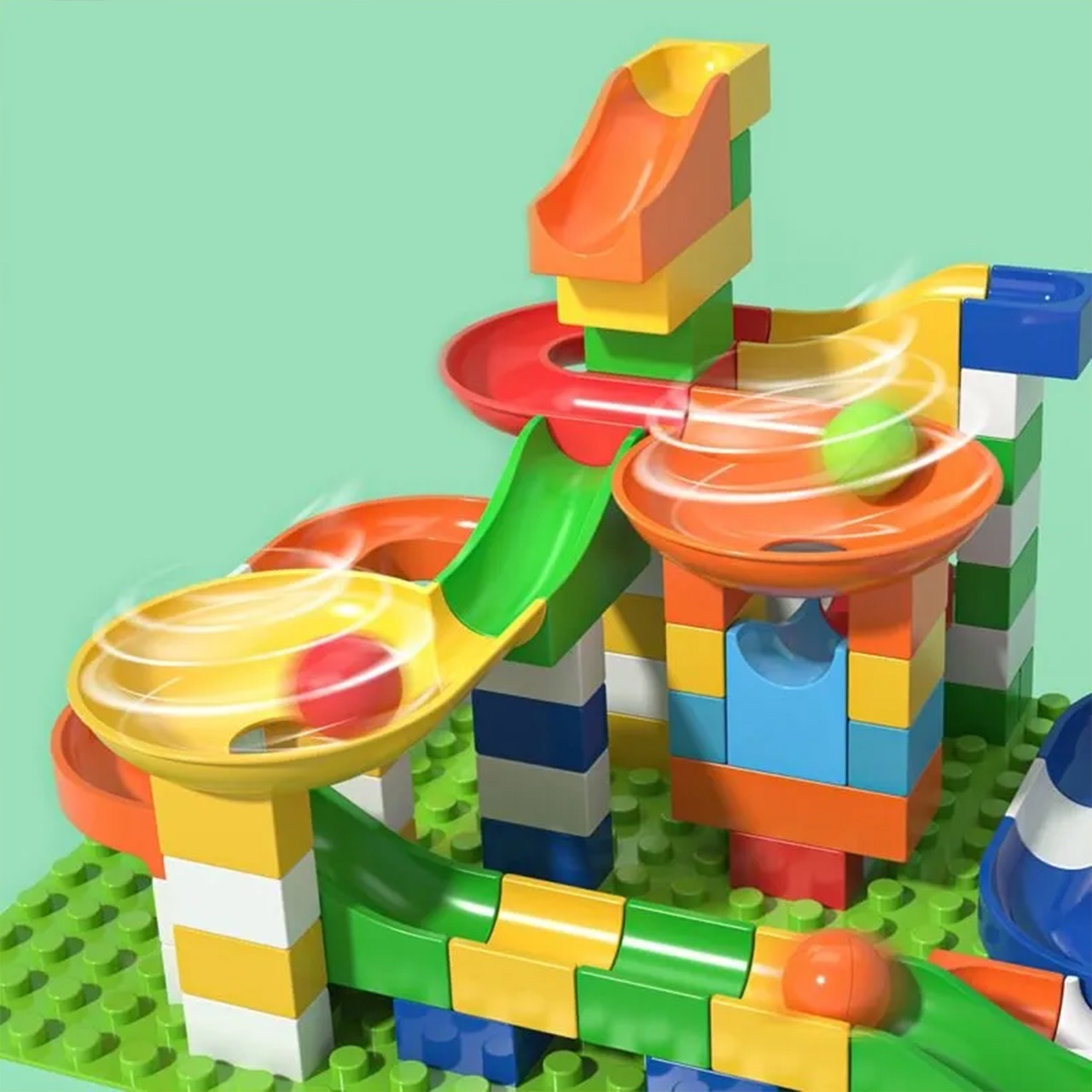 Blox, мини комплект строителни блокчета (168 части) - Image 3