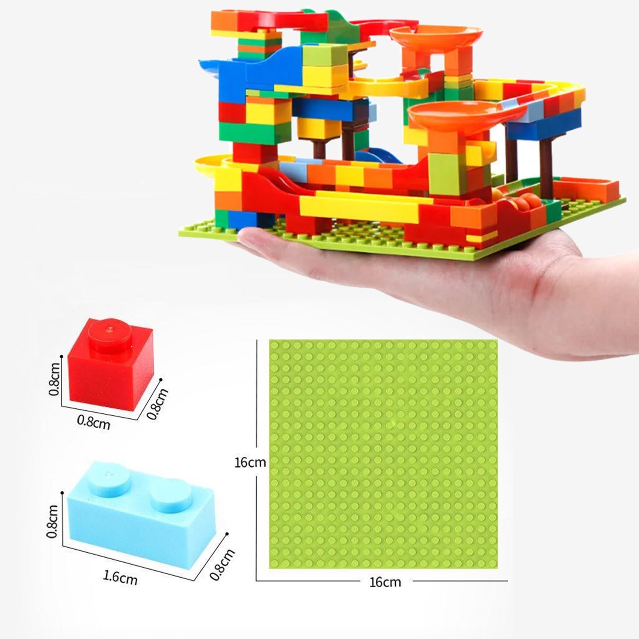 Blox, мини комплект строителни блокчета (168 части) - Image 9