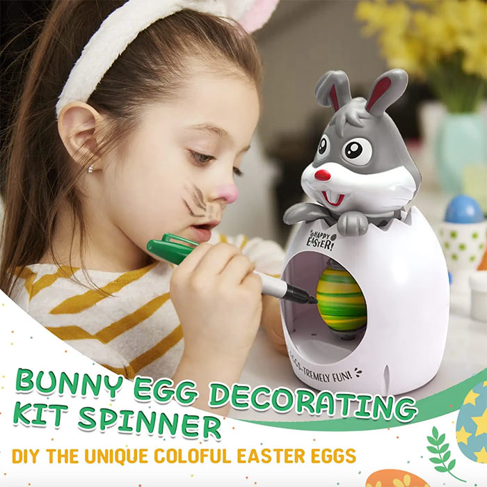 BunnyColor, комплект за създаване и оцветяване на пластмасови великденски яйца - Image 5