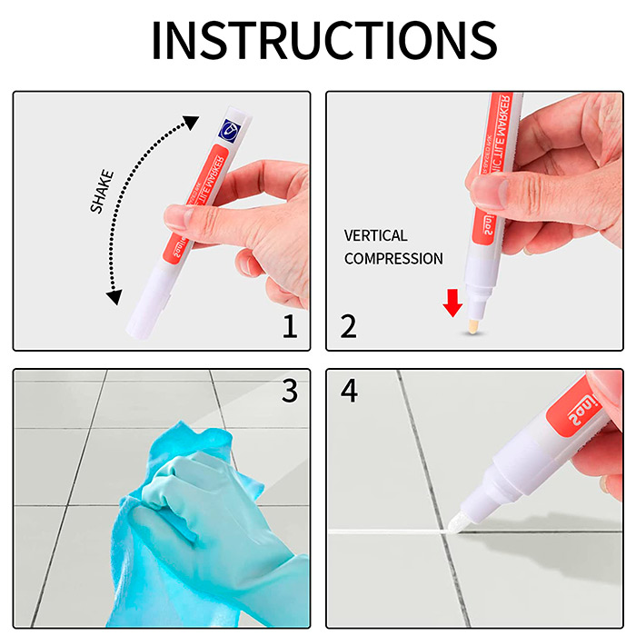 CeramicTilePen, писалка за оцветяване на фуги - Image 7