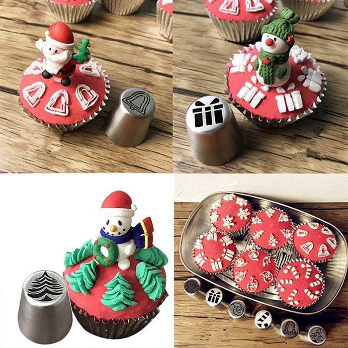 ChristmasNozzles, празнично украсяване на торти и други десерти - Image 8