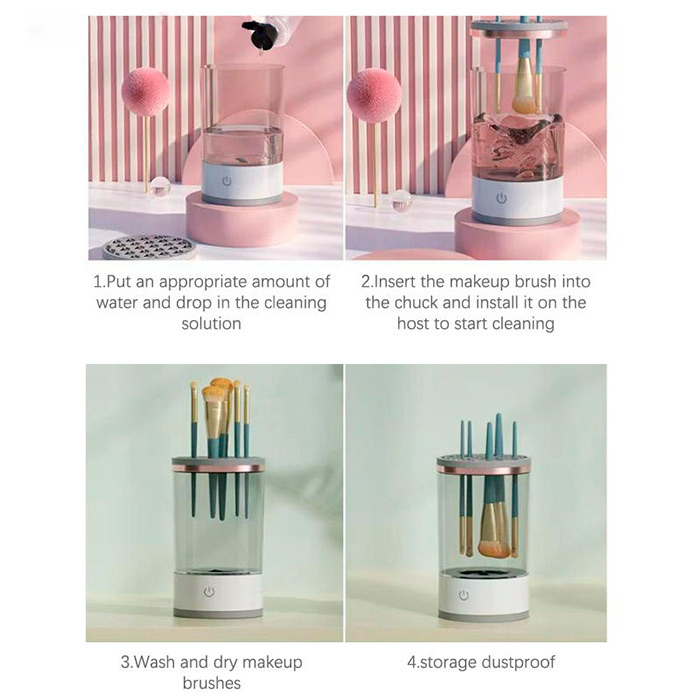 CleanMakeup, устройство за почистване и съхранение на четки за грим - Image 8