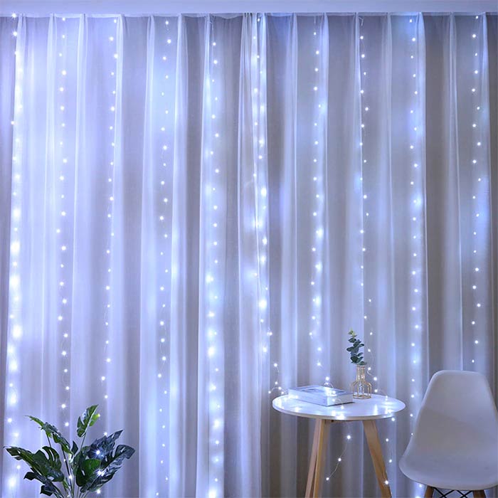 ColorfulCurtain, светлинна завеса с 300 цветни LED светлини - Image 8