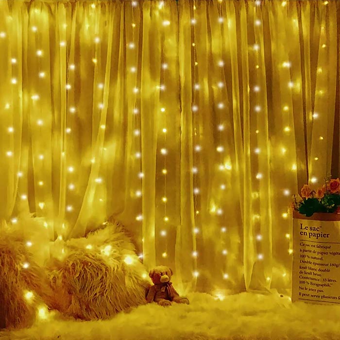ColorfulCurtain, светлинна завеса с 300 цветни LED светлини - Image 10