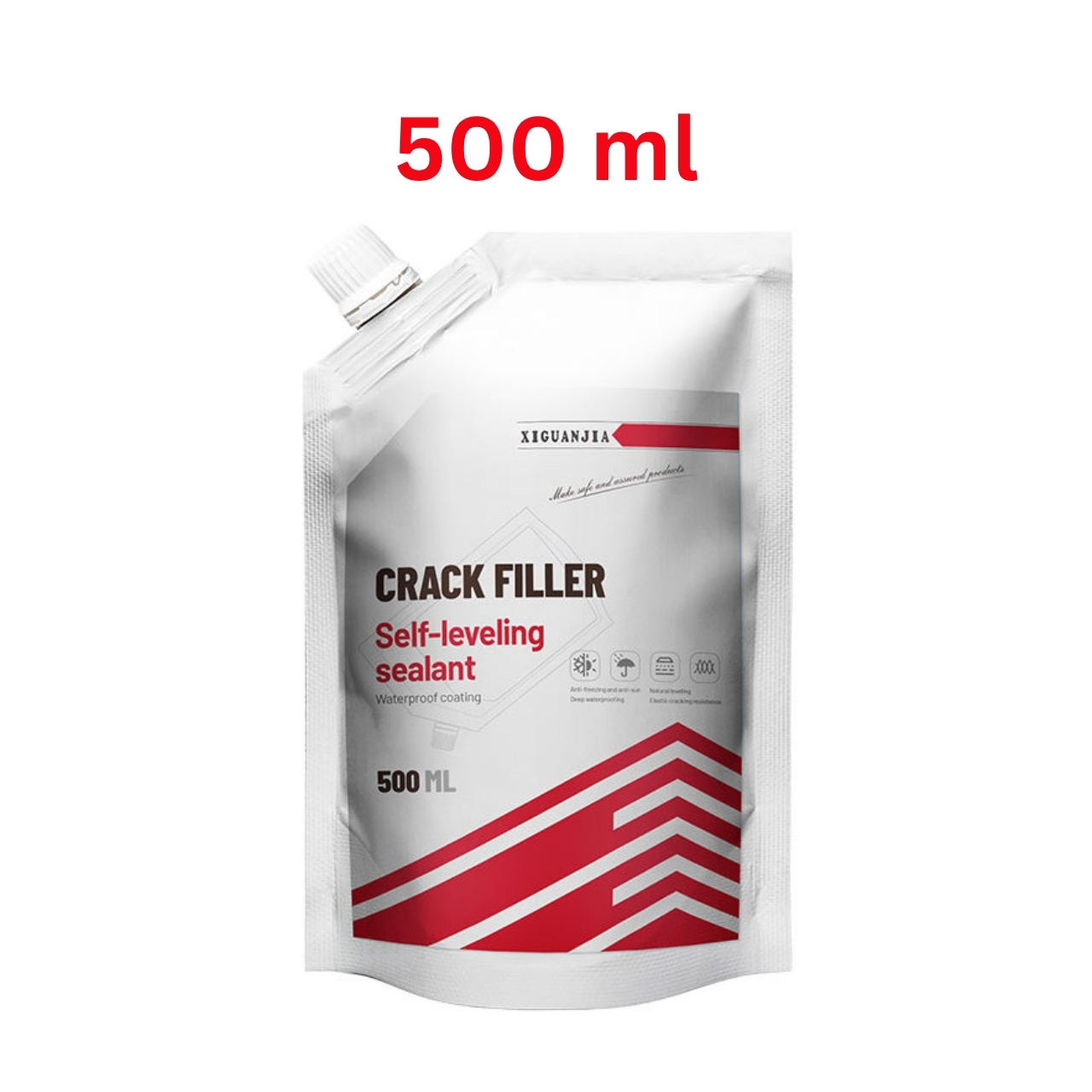CrackFiller, Еластичен уплътнител за ремонт на пукнатини (500 мл) - Image 5