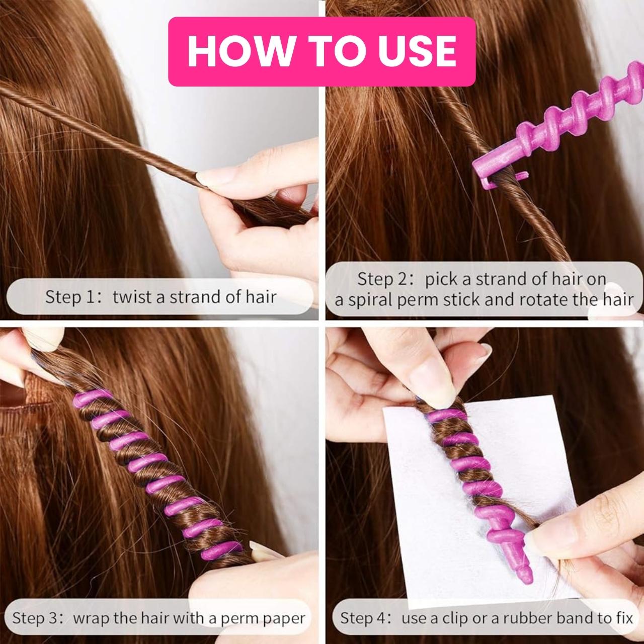Curlsy, спираловидни ролки за перфектни къдрици - Image 9
