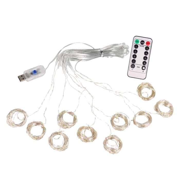 CurtainLED, завеса с 300 LED светлини (3x3м) - Image 2
