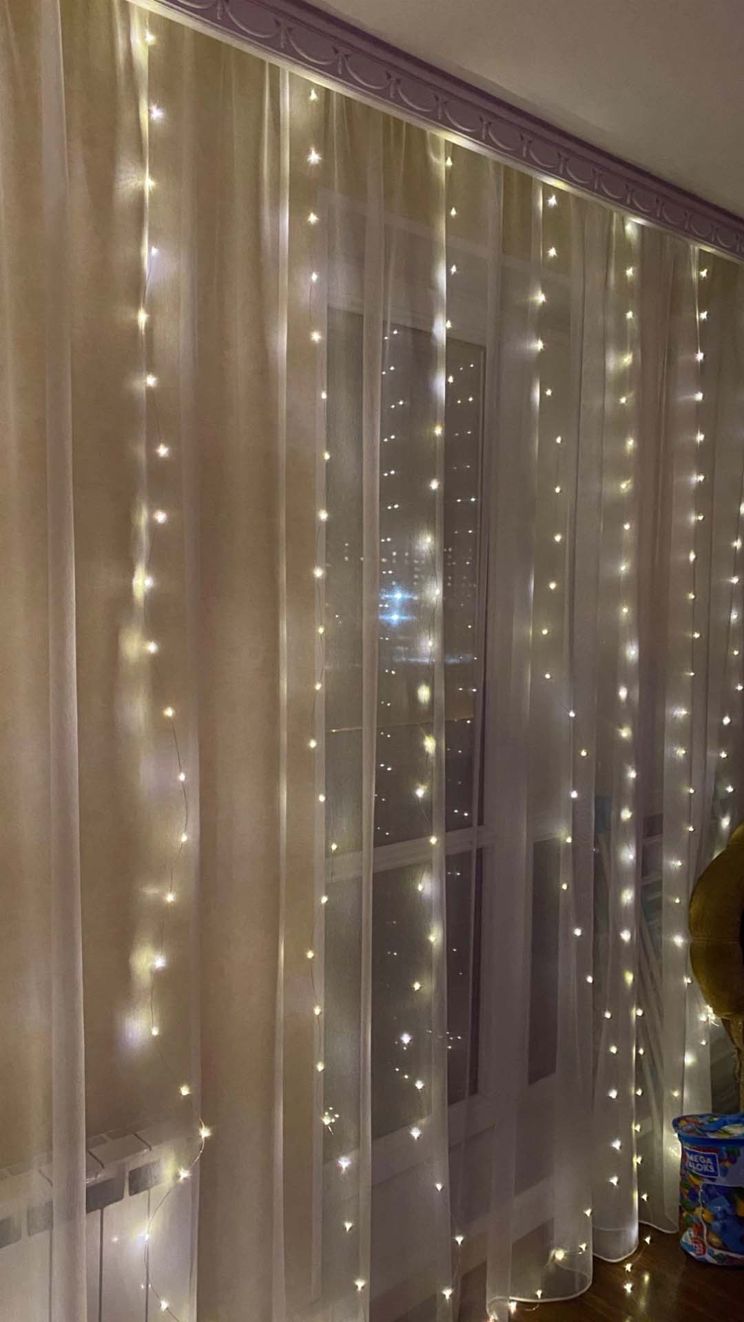 CurtainLED, завеса с 300 LED светлини (3x3м) - Image 11