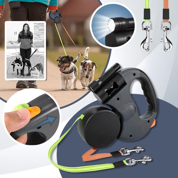 DDR-TST, Двоен повод за кучета FlexiPaws - Image 6