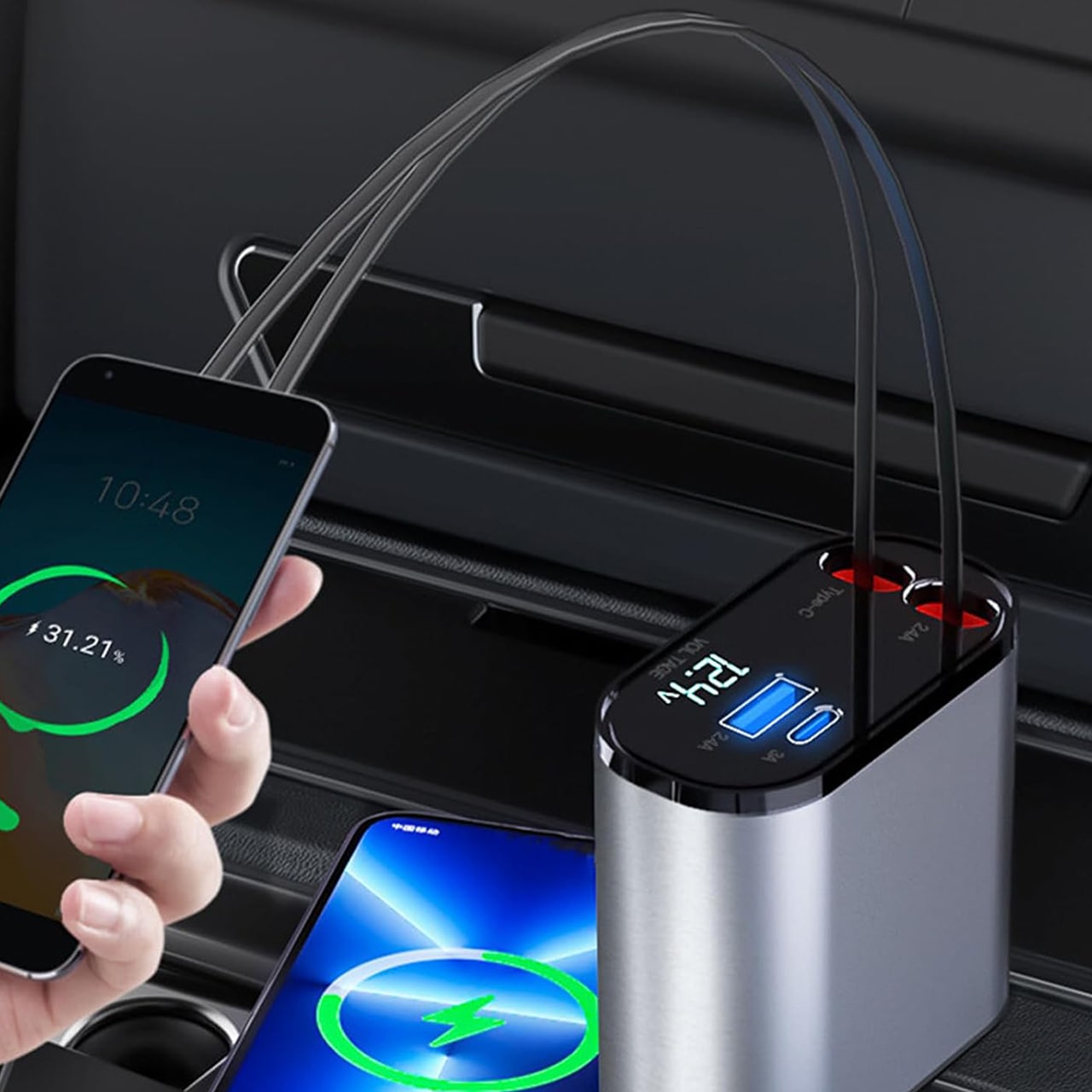 DualCharger, 4-в-1 зарядно за кола - Image 9
