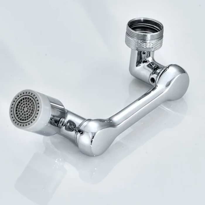 DualFaucet, прикачване за чешма, което може да се завърта на 1080° и има 2 режима за оттичане - Image 3