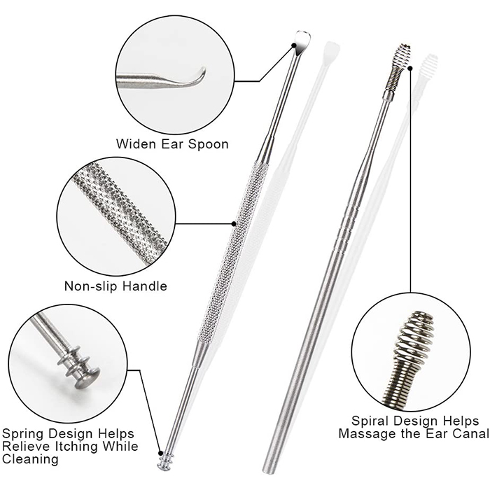 EarCleaningKit, 7-частов комплект с аксесоари за безопасно почистване на уши - Image 3