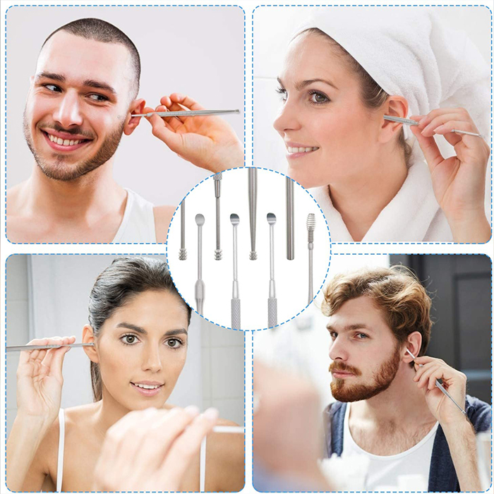 EarCleaningKit, 7-частов комплект с аксесоари за безопасно почистване на уши - Image 8
