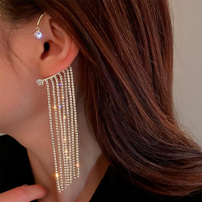 EarringCrystals, обеци с кристали (1 брой) - Image 5