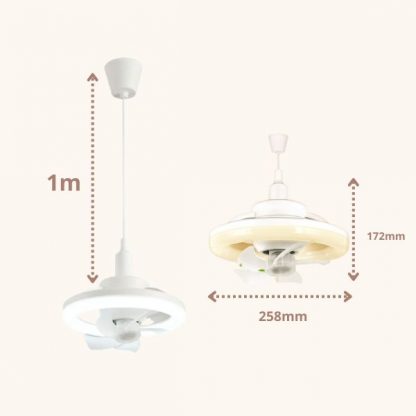 FANLIGHT, Вентилатор с LED светлина - Image 2