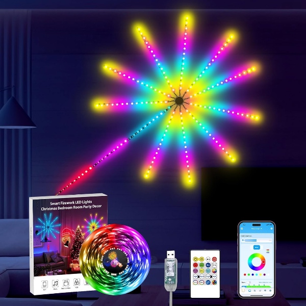 FIREWORK, Умни LED декоративни светлини - Image 9