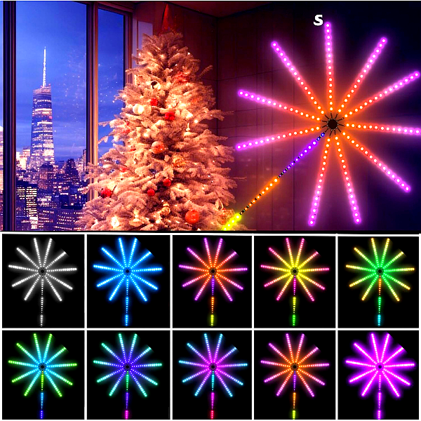 FIREWORK, Умни LED декоративни светлини - Image 10
