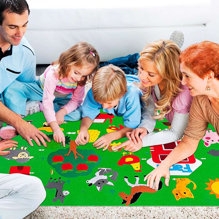 FeltBoard Интерактивна мека игрална дъска - Image 9