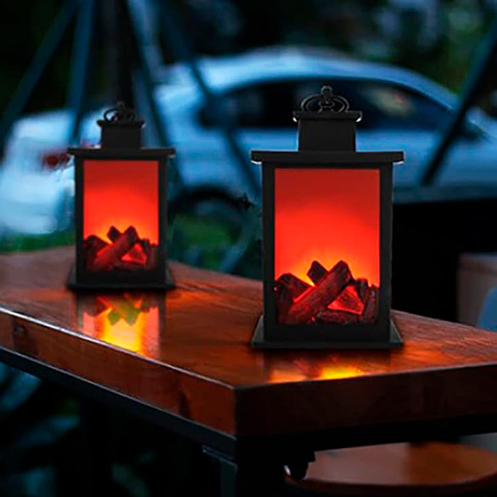 FireLantern, декоративна лампа с вид на камина и виртуален огън - Image 6