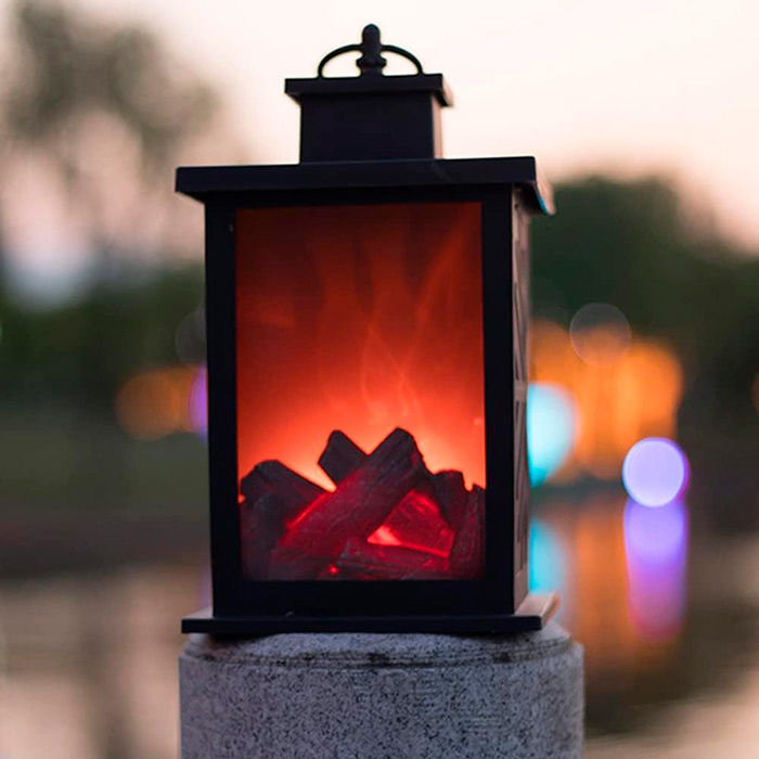 FireLantern, декоративна лампа с вид на камина и виртуален огън - Image 8