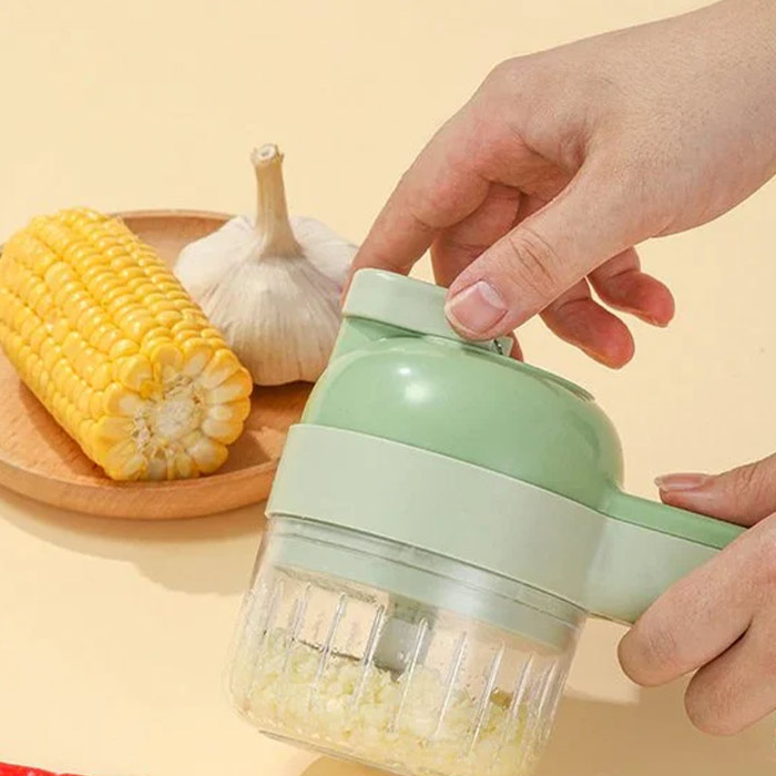 FoodProcessor, 5-частен кухненски комплект за нарязване, рязане, белене и почистване - Image 3