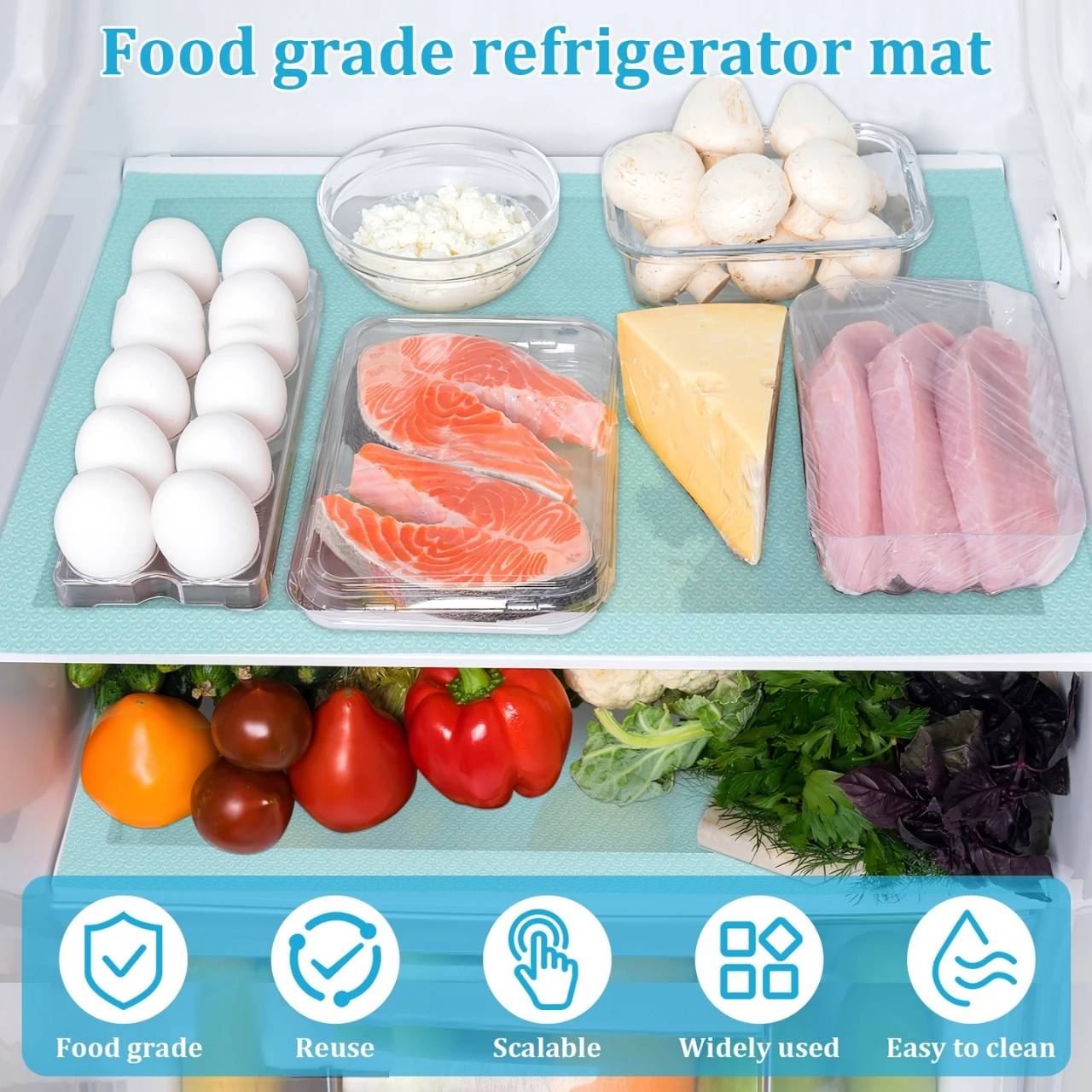 FreshLiner, подложка за хладилник и рафтове (12 броя) - Image 9
