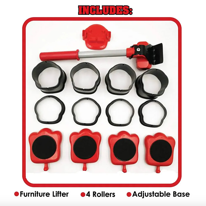 FurnitureMover, 15-частен комплект за преместване на мебели - Image 6