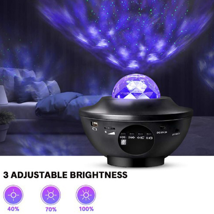 GalaxySky, говорител и проектор на звезди с включено дистанционно управление - Image 9