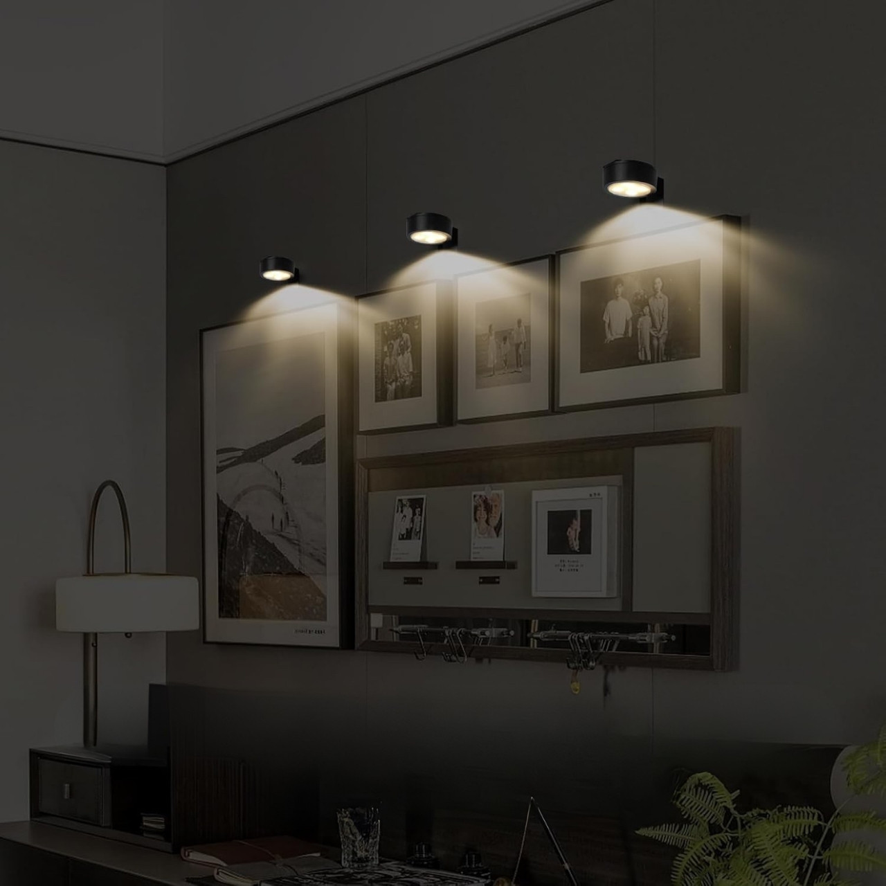 GalleryGlow, Магнитна LED лампа за осветяване на картини (2 бр.) - Image 9