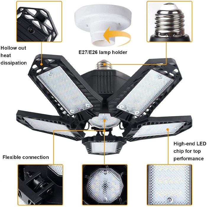 GarageLights, LED прожектор за гараж или работилница - Image 8