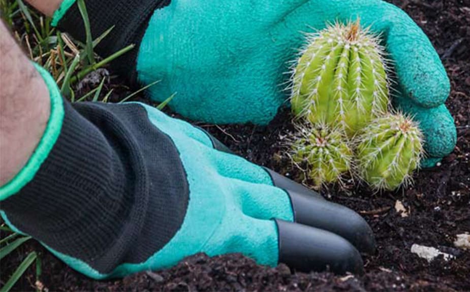 Gardenstar градински ръкавици с пластмасови нокти - Image 2