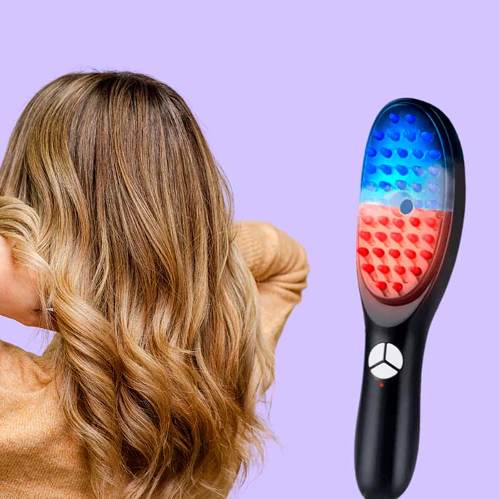 GrowthBrush, 4 в 1 терапевтична четка за коса - Image 8