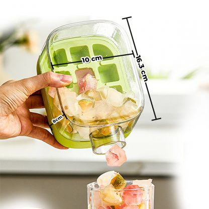 ICEDRINK, Стъклена бутилка за лед и напитка CoolSip 500ml - Image 2