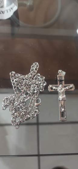 JesusNecklace, сребърно колие с Исус - Image 2