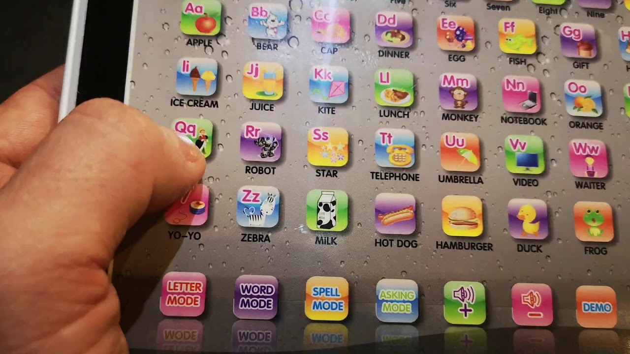 LearningTablet, интерактивна играчка за учене на числа, букви и думи на английски език - Image 4