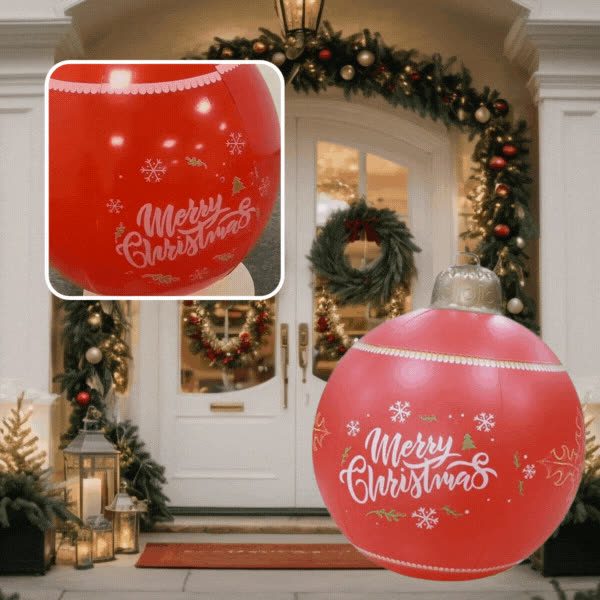 MERRY, Надуваеми коледни топки HolidayGlow - video