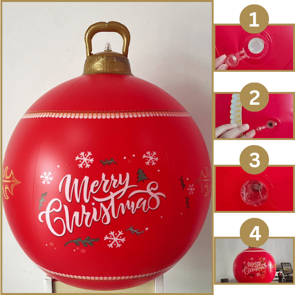 MERRY, Надуваеми коледни топки HolidayGlow - Image 7
