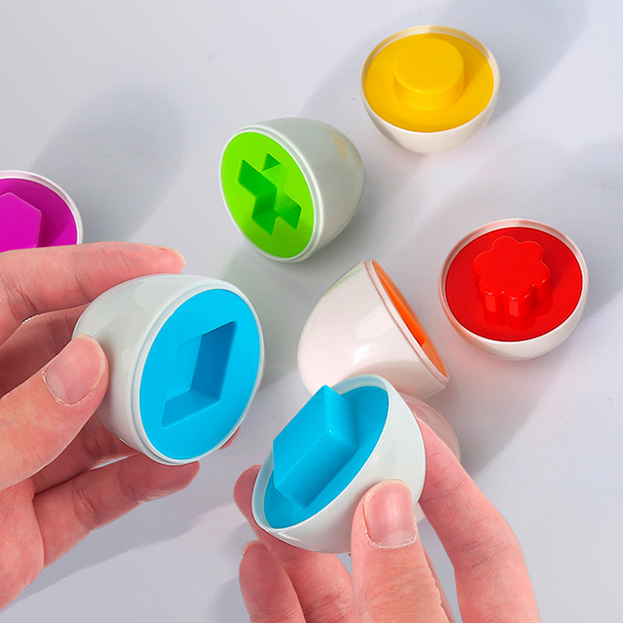 MatchingEggs, образователна играчка - комплект с кутия и 12 яйца - Image 5