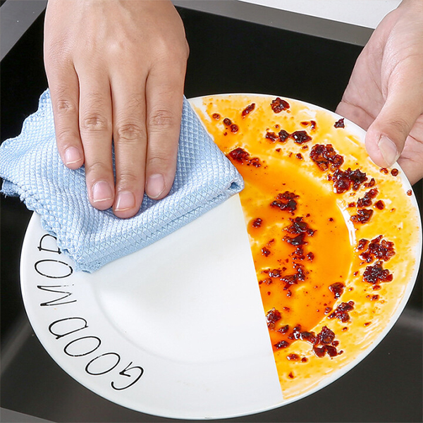 MicrofiberCloth, многофункционална микрофибърна кърпа за почистване (4 бр.) - Image 4
