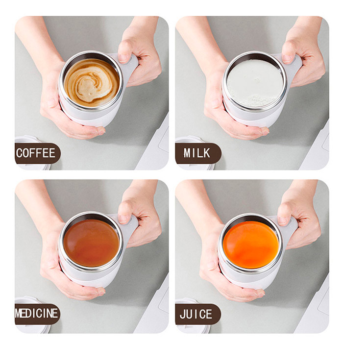 MixMug, термо чаша с бутон за разбъркване на напитки - Image 7