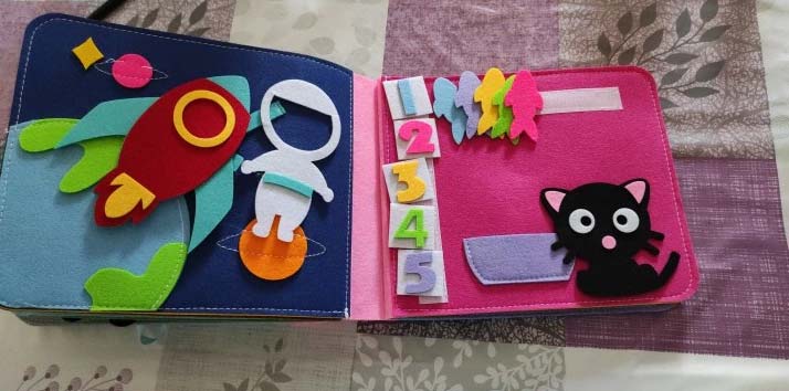 MontessoriBook, една безшумна книга с различни дейности - Image 4