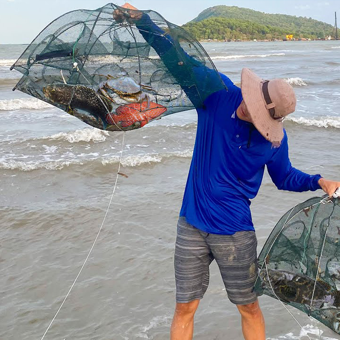 NetFish, вид чадър-образна мрежа за улавяне на риби и ракообразни - Image 7